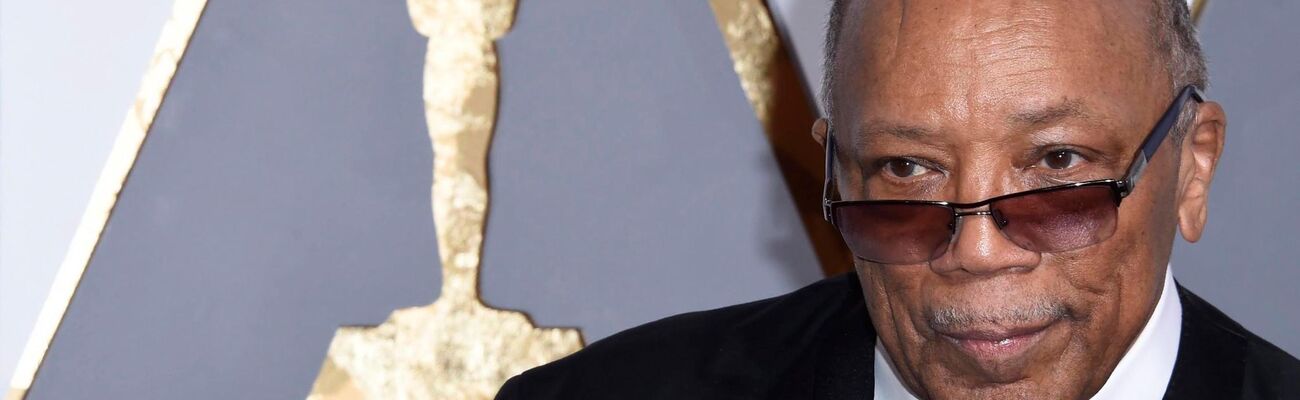US-Produzent Quincy Jones bei der 88. Oscar-Verleihung., © Paul Buck/EPA/dpa