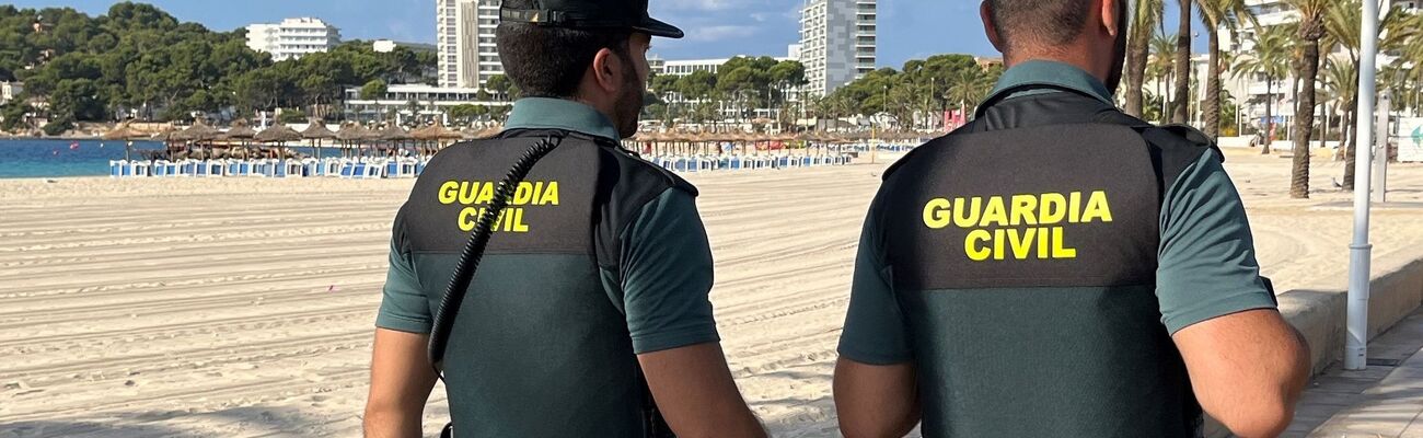 Beamte der Guardia Civil auf Mallorca (Archivfoto), © Guardia Civil/Europapress/dpa