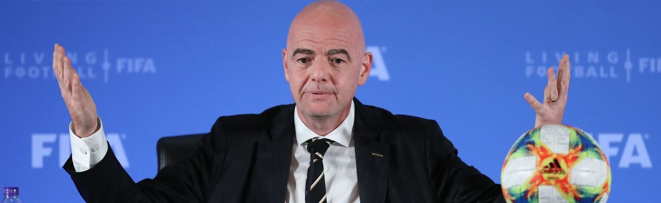 Gianni Infantino ist die treibende Kraft hinter der Reform der Club-WM., © Ding Ting/Xinhua/dpa