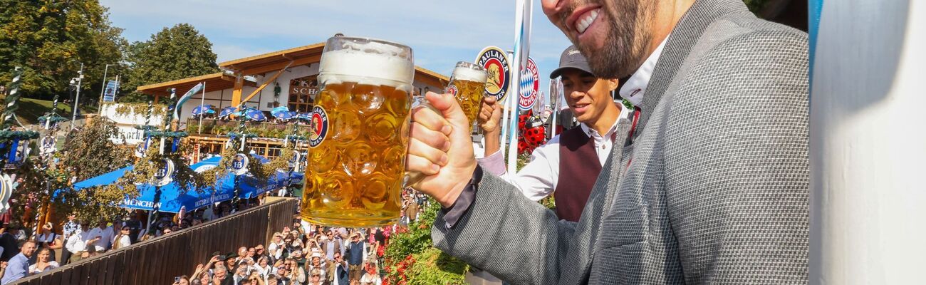 Kane will treffen und jubeln., © Alexandra Beier/FC Bayern München/dpa