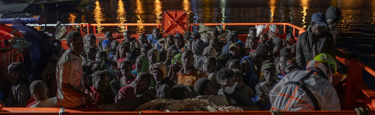 Immer mehr Migranten aus Afrika steuern die Kanaren an. (Archivbild), © Antonio Sempere/EUROPA PRESS/dpa