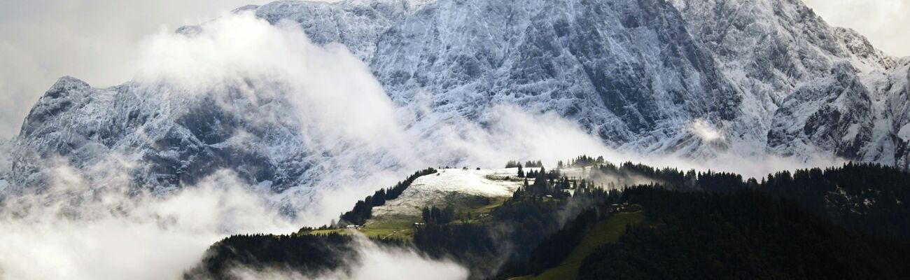 Der Bergsteiger war bei schlechtem Wetter allein unterwegs und verunglückte (Symbolbild), © Barbara Gindl/APA/dpa