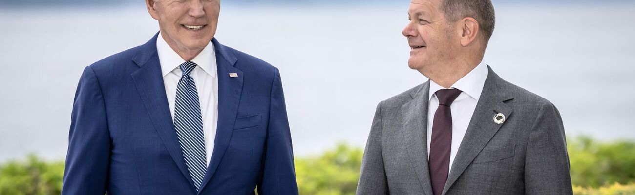 Es gibt einen neuen Termin für den Deutschlandbesuch von US-Präsident Joe Biden - schon in wenigen Tagen. , © Michael Kappeler/dpa