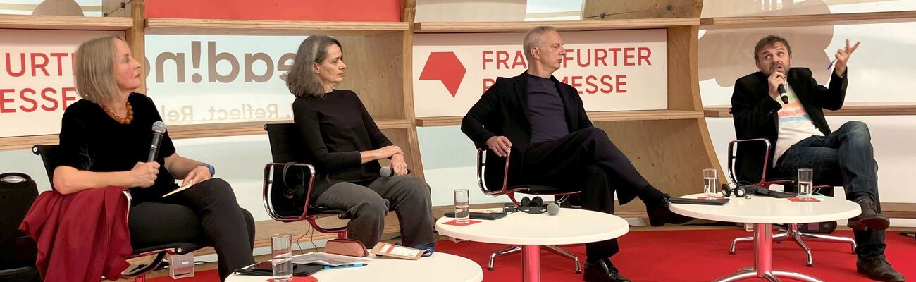 Die Diskussion fand auf Einladung von PEN Berlin statt., © Sandra Trauner/dpa