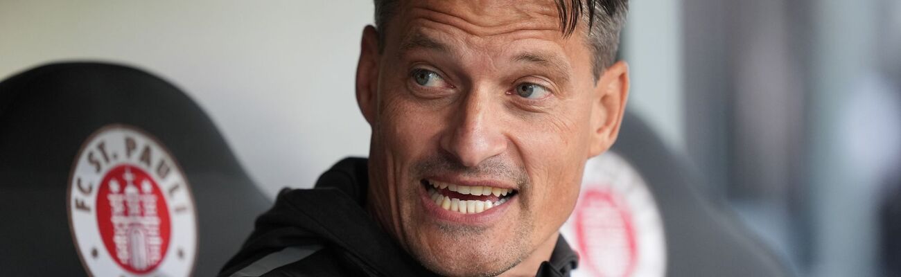 Alexander Blessin und der FC St. Pauli spielen am Freitag in Dortmund., © Marcus Brandt/dpa