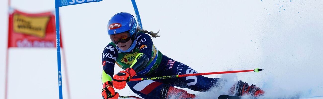 Mikaela Shiffrin verpasste beim Saisonauftakt in Sölden ihren 98. Weltcup-Sieg., © Alessandro Trovati/AP/dpa