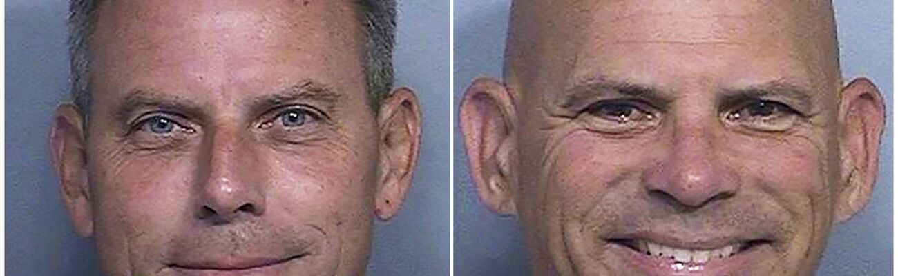 Erik Menendez (l) und sein Bruder Lyle Menendez wurden zu lebenslanger Haft verurteilt - kommt nun die Wende?, © Uncredited/California Dept. of Corrections  via AP/dpa