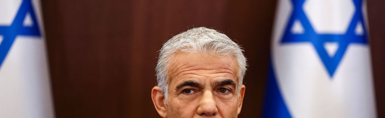 Israels Oppositionsführer Jair Lapid. (Archivbild), © Ronen Zvulun/AP/dpa