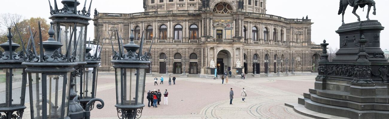 Der Semperopernball ist am 7. Februar erneut Schauplatz eines Balls., © Sebastian Kahnert/dpa