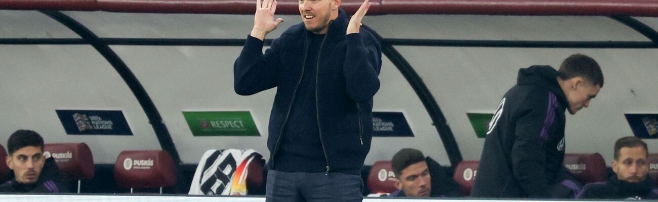 Bundestrainer Julian Nagelsmann reist zur Auslosung für die Nations League. , © Christian Charisius/dpa