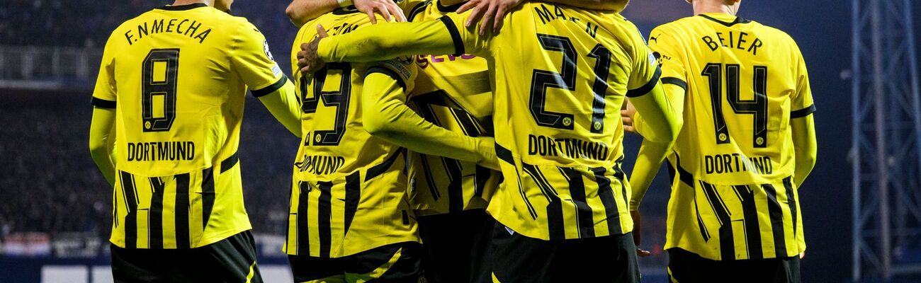 Der BVB kann wieder jubeln., © Tom Weller/dpa