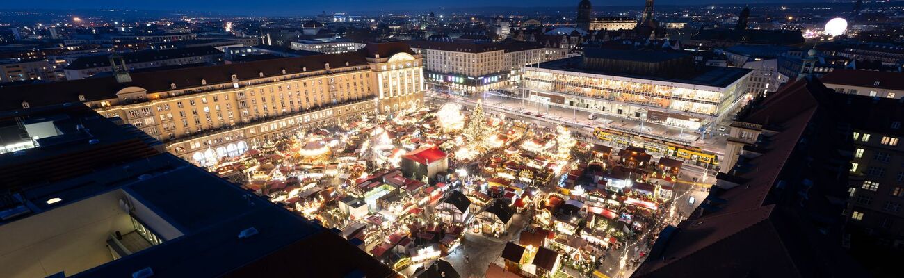 Weihnachtsmärkte als Anschlagsziel? Sicherheitsexperten sprechen von erhöhter Wachsamkeit., © Sebastian Kahnert/dpa