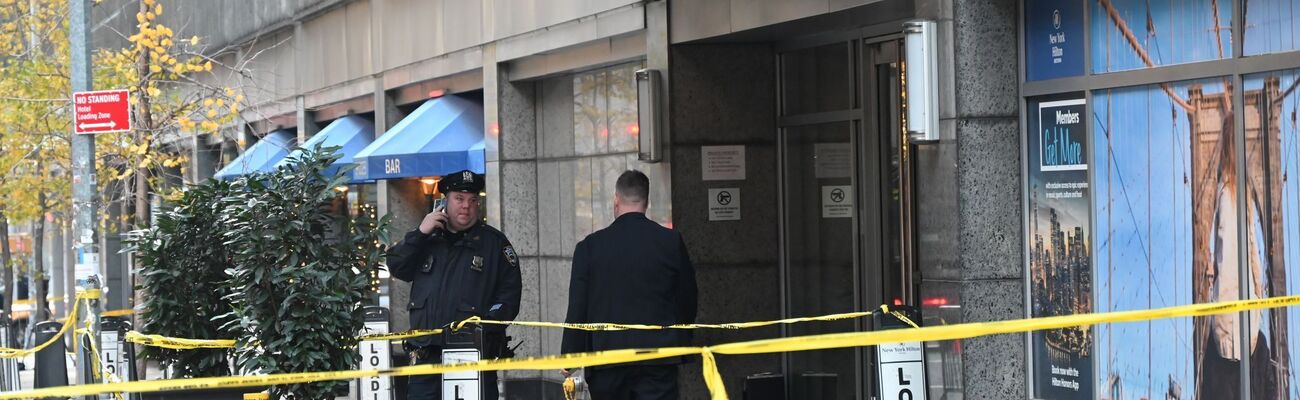 Der Versicherungsmann wurde vor einem Hotel- und Wohngebäude nahe dem Times Square erschossen., © Kyle Mazza/TheNEWS2 via ZUMA Press Wire/dpa