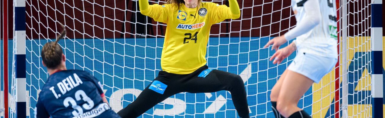 Die deutschen Handballerinnen haben das EM-Spiel gegen Norwegen verloren., © Marco Wolf/wolf-sportfoto/dpa