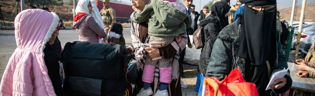 Einige Flüchtlinge kehren aus der Türkei in ihr Heimatland Syrien zurück. Andere warten wegen der noch instabilen Lage lieber ab., © Metin Yoksu/AP/dpa