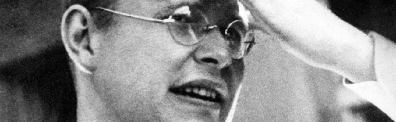 Dietrich Bonhoeffer (undatiertes Archivbild), © -/dpa