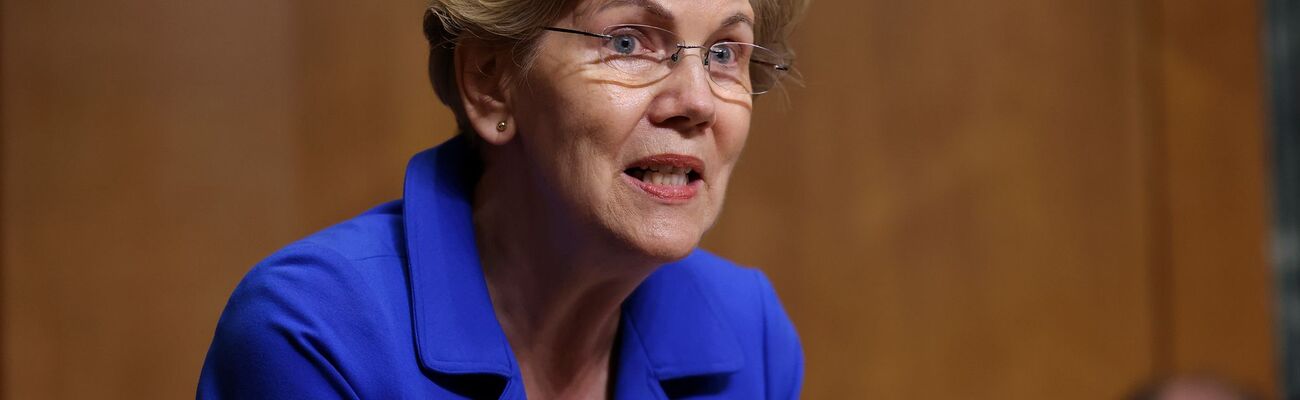 Elizabeth Warren hat ein Problem mit der Rolle von Elon Musk. (Archivbild), © Evelyn Hockstein/Pool Reuters via AP/dpa