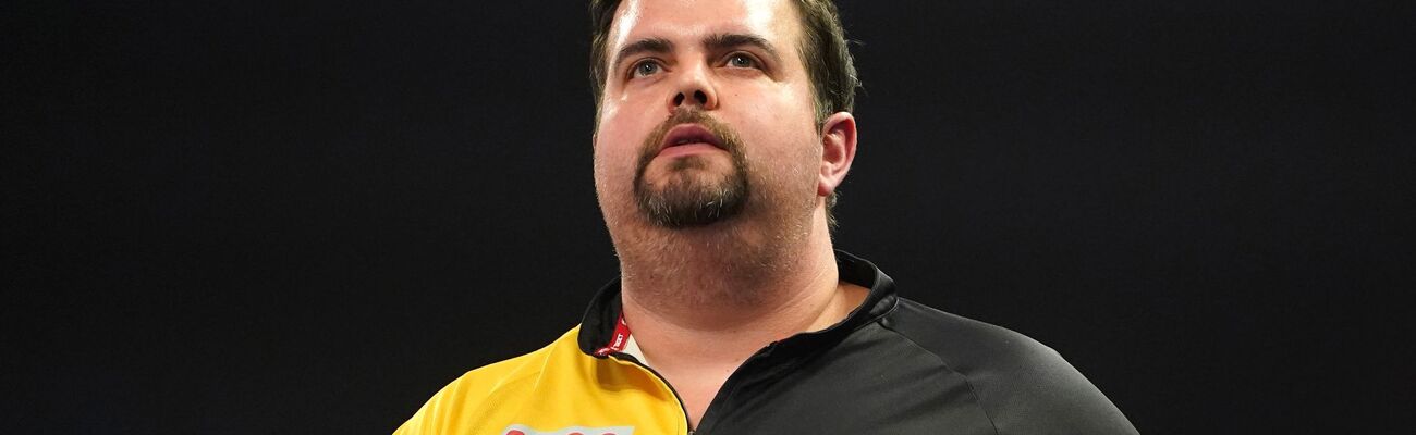 Bei der Darts-WM in London flog Gabriel Clemens in der zweiten Runde raus. , © Zac Goodwin/Press Association/dpa