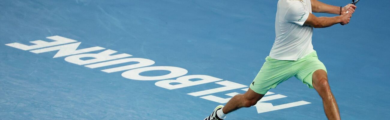 Will bei den Australian Open um seinen ersten Grand-Slam-Turniersieg kämpfen: Alexander Zverev., © Asanka Brendon Ratnayake/AP/dpa