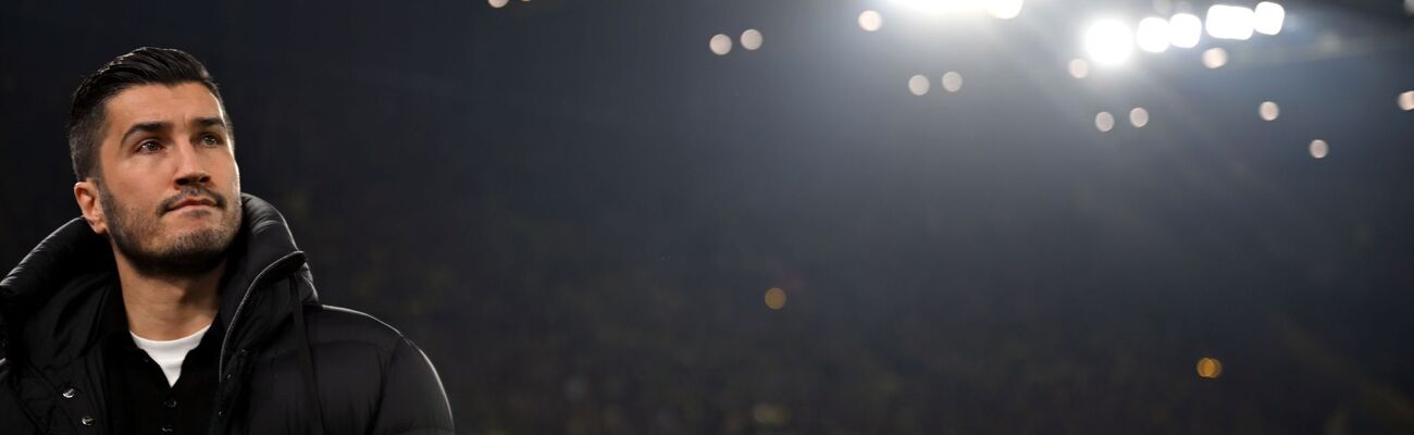 BVB-Coach Nuri Sahin., © Bernd Thissen/dpa