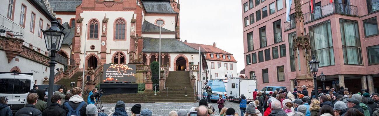 Gedenkgottesdienst für die Opfer der Messerattacke. , © Daniel Vogl/dpa