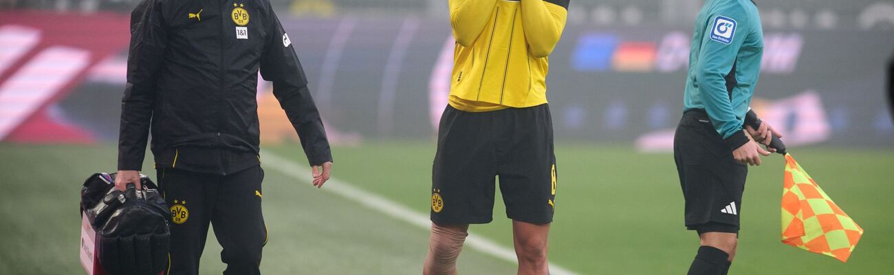 Felix Nmecha fehlt Borussia Dortmund wochenlang., © Bernd Thissen/dpa