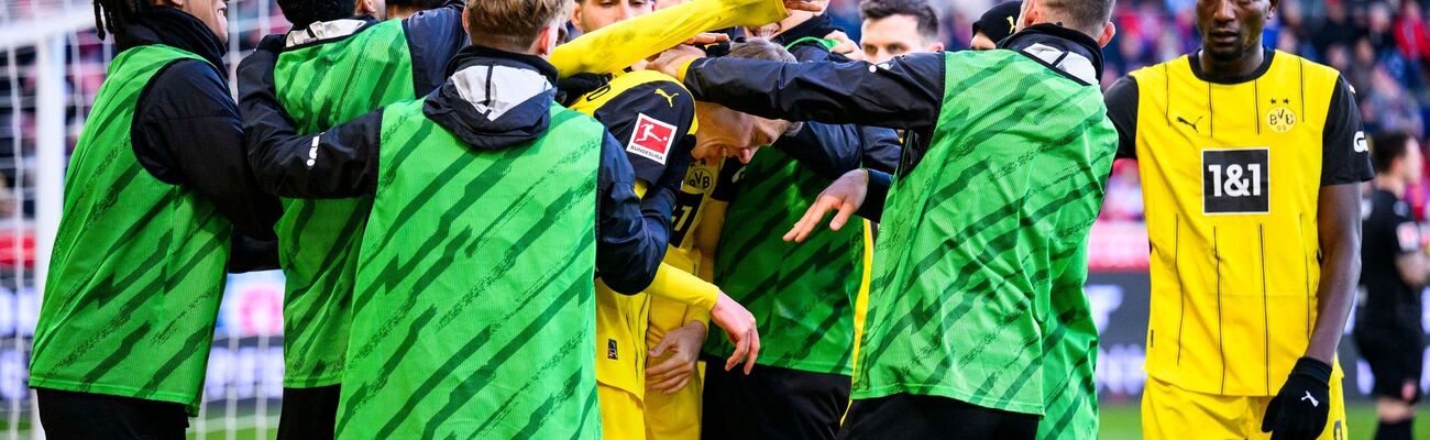 Borussia Dortmund gewann am 20. Spieltag beim 1. FC Heidenheim., © Tom Weller/dpa