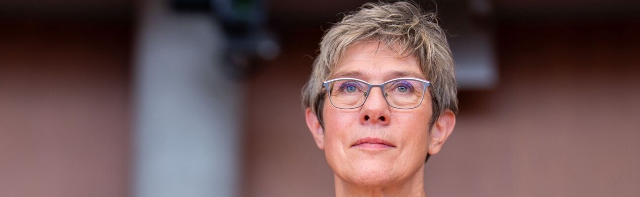 Die ehemalige CDU-Chefin Annegret Kramp-Karrenbauer verabschiedet sich aus Protest aus dem Zentralkomitee der deutschen Katholiken. (Archivbild), © Michael Kappeler/dpa