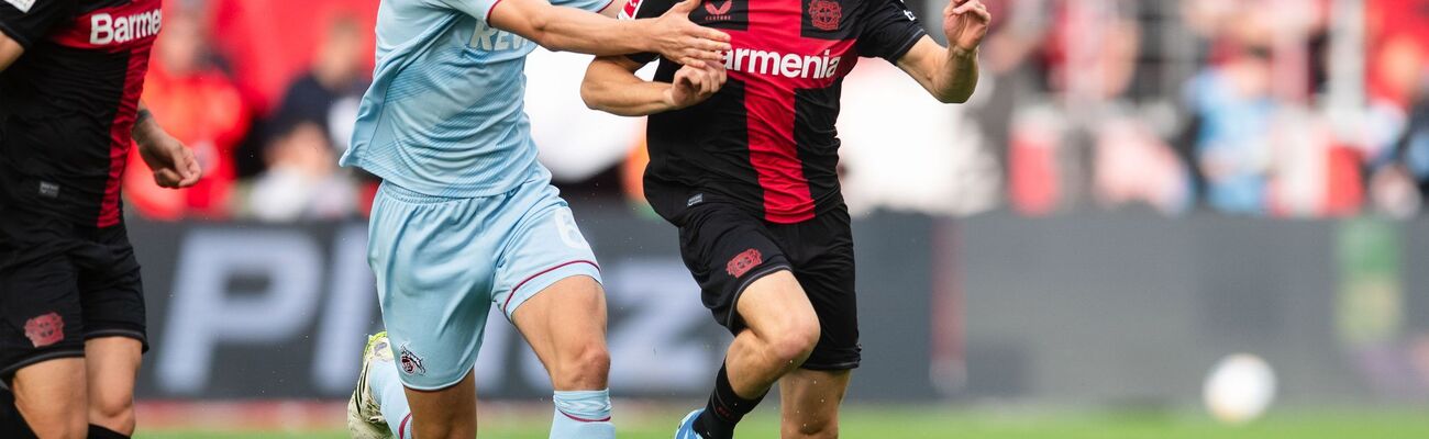 Im DFB-Pokal kommt es zum Duell zwischen Bayer Leverkusen und dem 1. FC Köln. , © Marius Becker/dpa