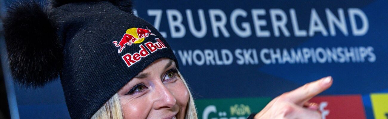 Will die WM eigentlich entspannt und ohne Druck angehen: Lindsey Vonn., © Jens Büttner/dpa