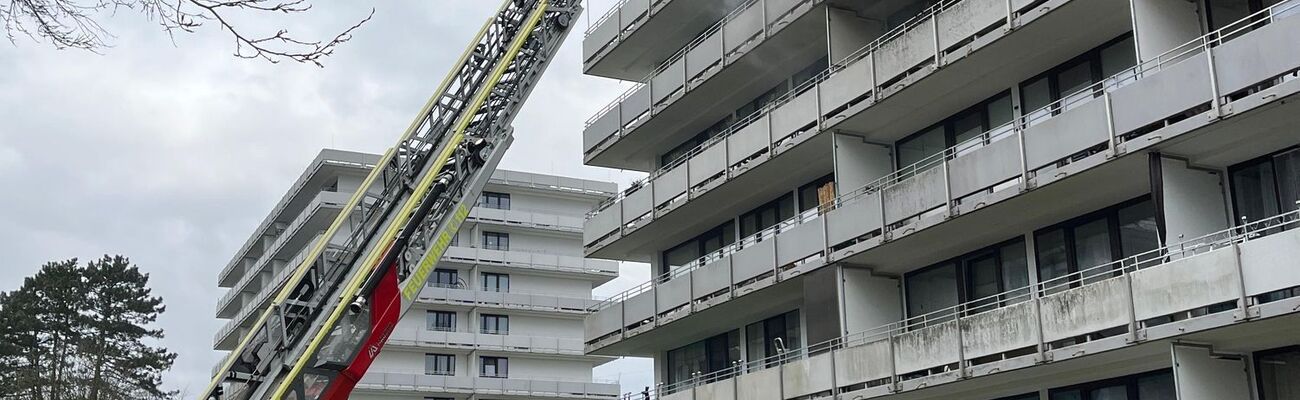 Verletzt wurde bei dem Brand niemand. (Handout), © --/Feuerwehr Mettmann/dpa