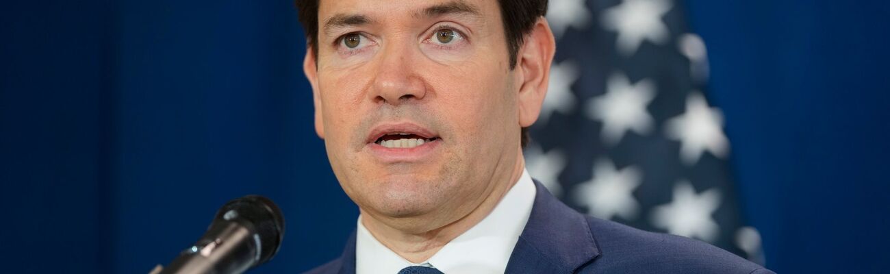 US-Außenminister Rubio fordert arabische Länder zu einem eigenen Vorschlag bezüglich der Zukunft des Gazastreifens auf. (Archivbild) , © Mark Schiefelbein/Pool AP/dpa