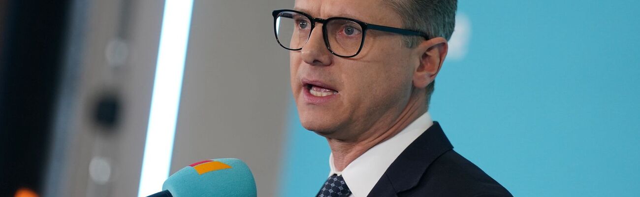 Carsten Linnemann, Generalsekretär der CDU, gewinnt seinen Wahlkreis in Paderborn. (Archivbild), © Marcus Brandt/dpa