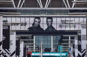 Im Londoner Wembley-Stadion sind insgesamt fünf Konzerte geplant., © Vuk Valcic/ZUMA Press Wire/dpa