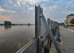 Brandenburg rüstet sich für ein mögliches Hochwasser., © Patrick Pleul/dpa