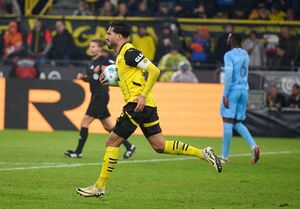 Emre Can sorgte für den zwischenzeitlichen Ausgleich., © Bernd Thissen/dpa