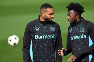 Jonathan Tah Abschlusstraining vor dem Champions-League-Spiel, © Federico Gambarini/dpa