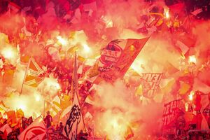 Die Fans des FC hatten in Berlin einigen Grund zu Feiern., © Soeren Stache/dpa