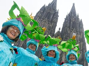 In Köln und anderen rheinischen Hochburgen hat der Karneval begonnen., © Henning Kaiser/dpa