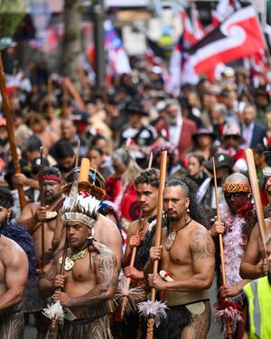  Laut Kritikern verwässert der Gesetzesentwurf die Rechte der Maori. , © Mark Tantrum/AP/dpa