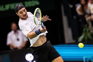 Auf Jan-Lennard Struff ist im Davis Cup immer Verlass., © Marton Monus/dpa