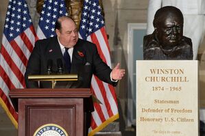 Churchills Enkel Nicholas Soames war lange Abgeordneter im britischen Unterhaus und sitzt nun im Oberhaus. (Archivbild), © picture alliance / dpa