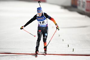 Franziska Preuß wurde rechtzeitig fit. , © Hendrik Schmidt/dpa