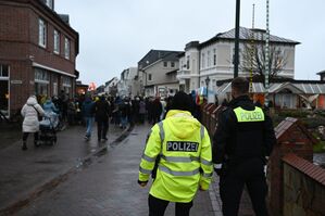 Die Polizei kündigte eine «starke Präsenz» bei dem Fest an. , © Lars Penning/dpa