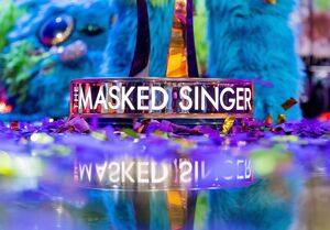 Das Logo von "The Masked Singer". (Archivbild), © Rolf Vennenbernd/dpa