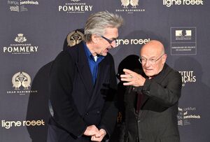 Wim Wenders und Volker Schlöndorff gehören zu den renommiertesten deutschen Regisseuren., © picture alliance / Jens Kalaene/dpa-Zentralbild/dpa