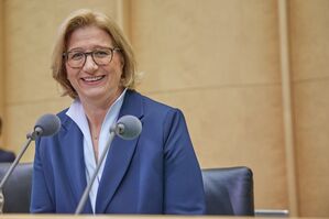 Bundesratspräsidentin Anke Rehlinger., © Joerg Carstensen/dpa