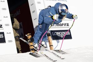 Ist zurück im Alpin-Weltcup: Lindsey Vonn., © Jean-Christophe Bott/KEYSTONE/dpa