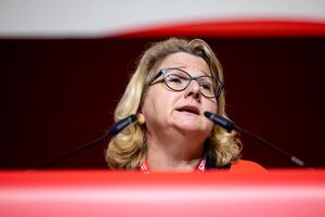 Bundesentwicklungsministerin Svenja Schulze zieht auf Platz vier der Landesliste der NRW-SPD in den Bundestagswahlkampf., © Thomas Banneyer/dpa