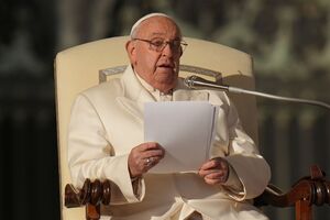 Papst Franziskus spricht von «Grausamkeit» in Gaza. (Archivbild), © Alessandra Tarantino/AP/dpa